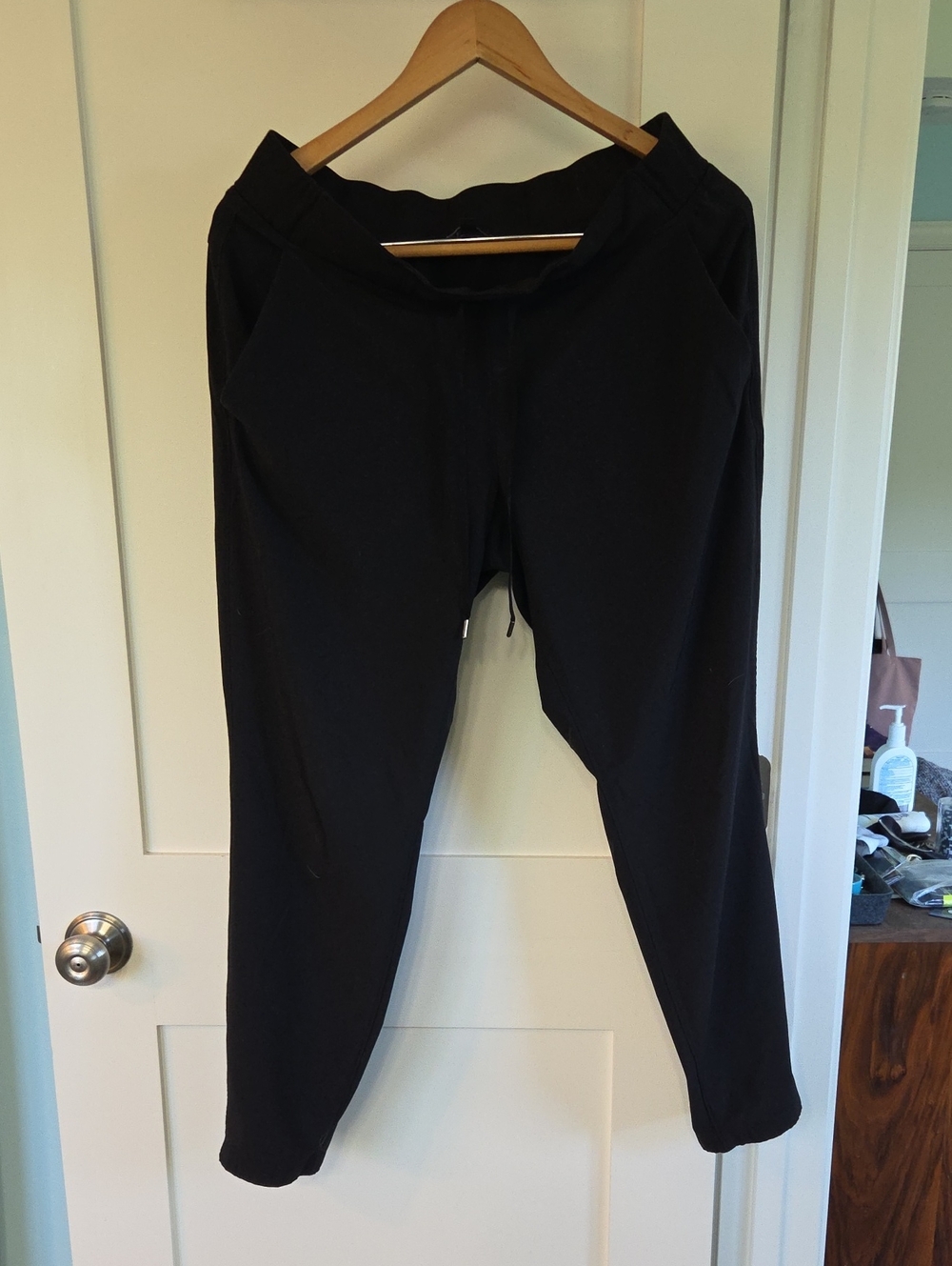Athleta Black Track Pants Joggers